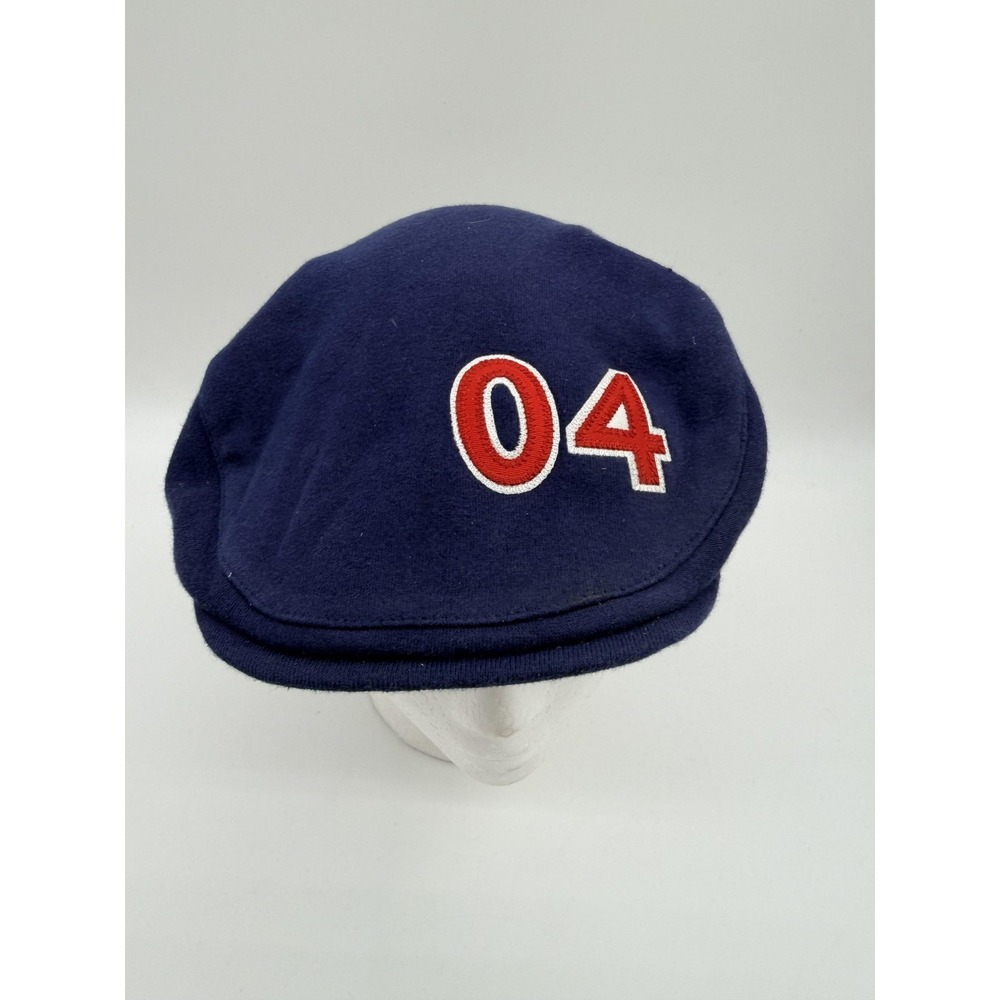 Vintage USA Hat Cap Fitted Mens XL Blue Athens 2004 Olympics Running Roots